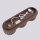 Deckenlampe 3-flammig Aluminium Braun GX53 L:32,5 cm