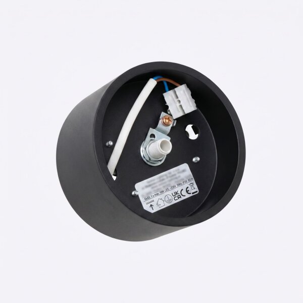 Deckenleuchte Aluminium Schwarz GX53 Ø10 cm modern