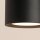 Deckenlampe 2-flammig Aluminium Schwarz GX53 L:21 cm