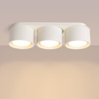 Deckenlampe Aluminium Beige GX53 L:32,4 cm modern