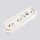 Deckenlampe Aluminium Beige GX53 L:32,4 cm modern