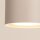 Deckenlampe 2-flammig Aluminium Taupe GX53 L:21 cm