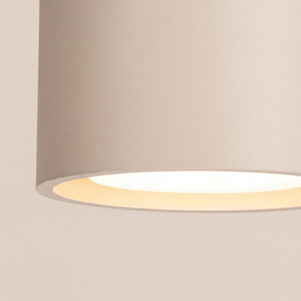 Deckenleuchte Aluminium Taupe GX53 L:32,4 cm modern