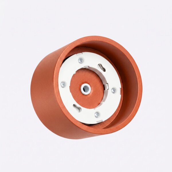 Deckenlampe Aluminium Ockerrot GX53 Ø10 cm modern