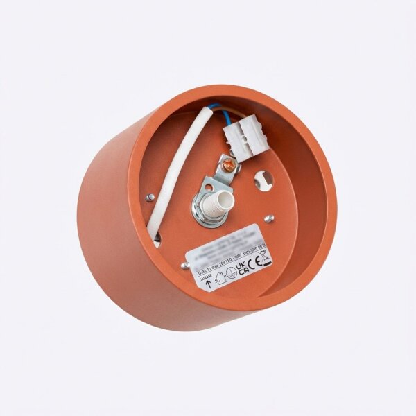 Deckenlampe Aluminium Ockerrot GX53 Ø10 cm modern