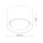 Deckenlampe Aluminium Ockerrot GX53 Ø10 cm modern