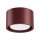 Deckenleuchte Aluminium Burgund GX53 Ø10 cm modern