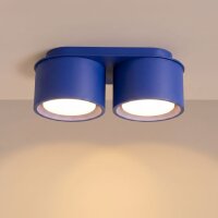 Deckenleuchte 2-flammig Aluminium GX53 L:21 cm