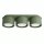Deckenlampe 3-flammig Aluminium Olivgrün GX53 L:32,4 cm