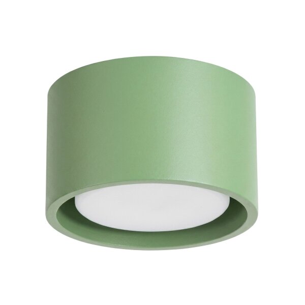 Deckenleuchte Aluminium Salbei GX53 Ø10 cm modern
