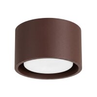 Deckenlampe Aluminium Braun GX53 Ø10 cm modern