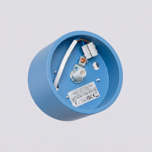 Deckenleuchte Aluminium Hellblau GX53 Ø10 cm modern