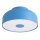 Deckenlampe Stahl Hellblau E27 Ø30 cm blendarm