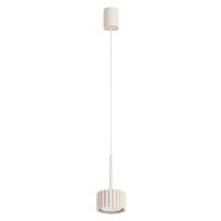 Pendelleuchte Aluminium Beige GX53 &Oslash;10 cm rund