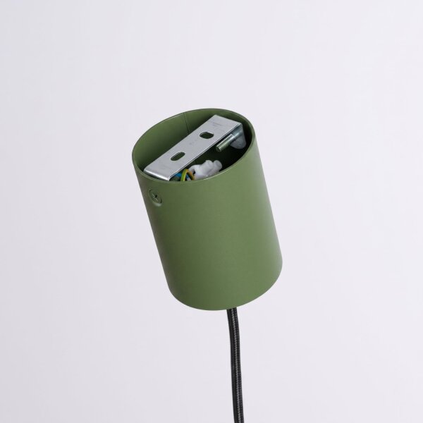 Hängelampe Aluminium Olivgrün GX53 Ø10 cm rund