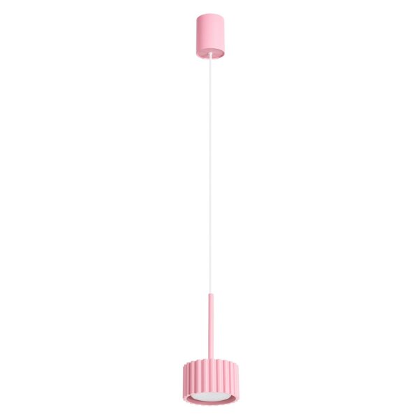 Pendelleuchte Aluminium Rosa GX53 Ø10 cm rund