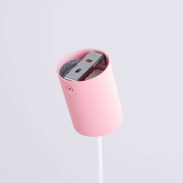 Pendelleuchte Aluminium Rosa GX53 Ø10 cm rund