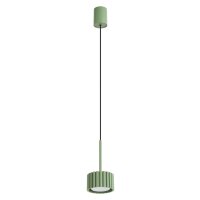 Pendelleuchte Aluminium Salbei GX53 &Oslash;10 cm modern...