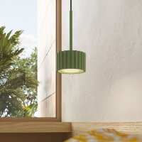 Pendelleuchte Aluminium Salbei GX53 Ø10 cm modern...