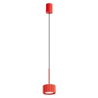 Pendelleuchte Aluminium Rot GX53 &Oslash;10 cm modern