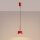 Pendelleuchte Aluminium Rot GX53 Ø10 cm modern