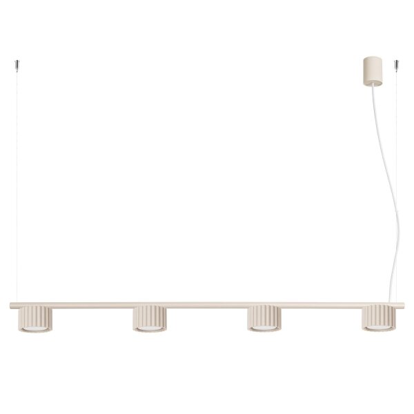 Hängelampe Aluminium Beige GX53 L:122 cm modern