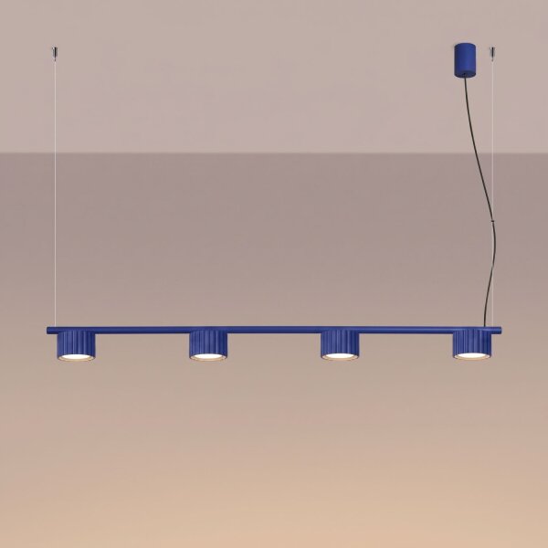 Pendelleuchte Aluminium Ultramarin GX53 L:122 cm