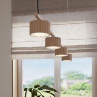 Pendelleuchte Aluminium Taupe GX53 L:122 cm modern