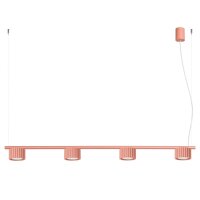 Pendelleuchte Aluminium Pfirsich GX53 L:122 cm modern