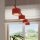 Pendelleuchte Aluminium Rot GX53 L:122 cm modern