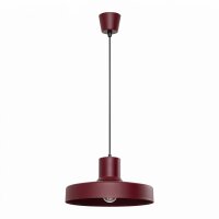 Pendelleuchte Stahl Burgund E27 &Oslash;35 cm modern