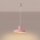 Pendelleuchte Stahl Rosa E27 Ø35 cm modern rund