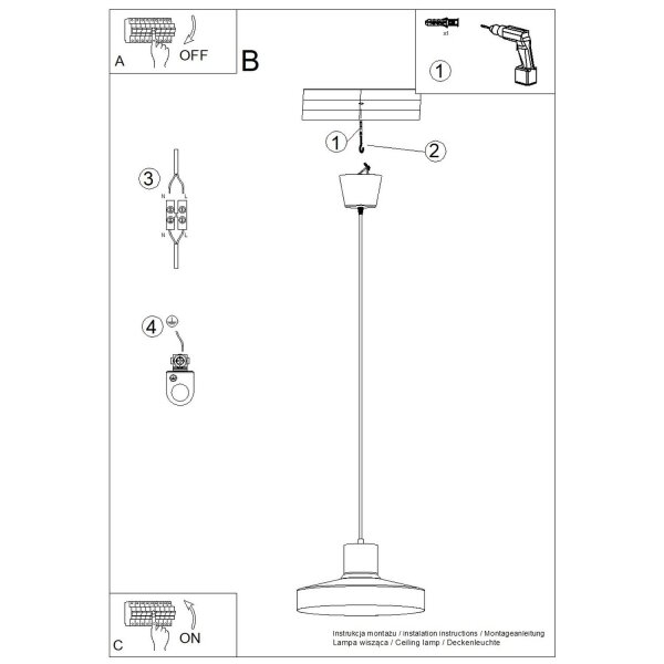 Pendelleuchte Stahl Rot E27 Ø35 cm modern rund