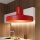 Pendelleuchte Stahl Rot E27 Ø35 cm modern rund