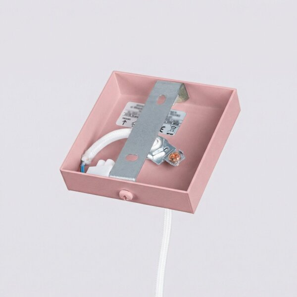 Hängelampe Aluminium Rosa GU10 Ø6,5 cm schmal