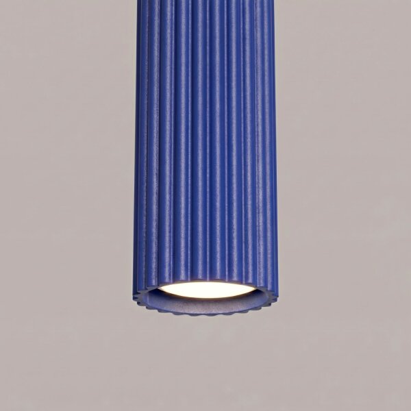 Pendelleuchte Aluminium Ultramarin GU10 Ø6,5 cm