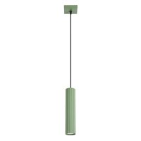 Pendelleuchte Aluminium Salbei GU10 &Oslash;6,5 cm rund