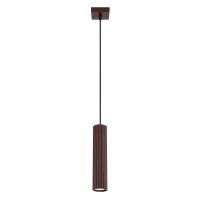 Pendelleuchte Aluminium Braun GU10 &Oslash;6,5 cm modern
