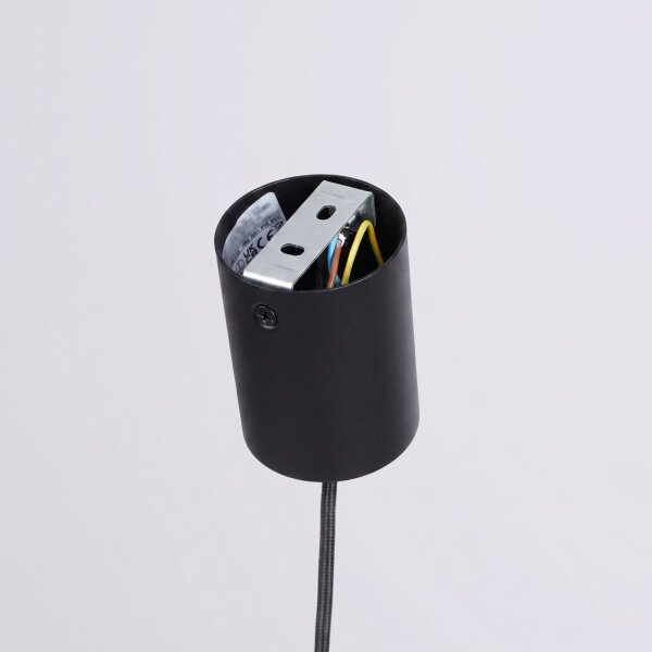 Hängelampe Stahl Schwarz E27 Ø40 cm modern rund