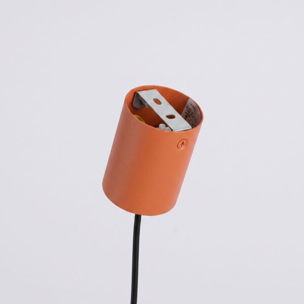 Pendelleuchte 4-flammig Stahl Ocker E14 L:122 cm