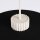 Hängelampe Filz Schwarz Beige GX53 Ø40 cm rund