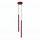 Pendelleuchte Stahl Burgund G9 Ø15 cm modern rund