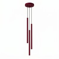 Pendelleuchte Stahl Burgund G9 &Oslash;19,5 cm modern
