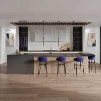 Hängelampe Stahl Ultramarin G9 Ø3,5 cm modern