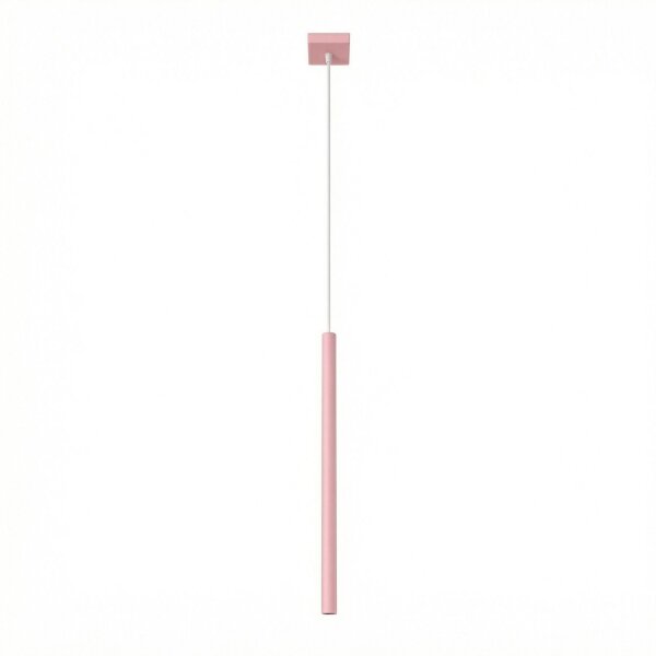 Pendelleuchte Stahl Rosa G9 Ø3,5 cm modern rund