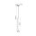 Pendelleuchte Stahl Rosa G9 Ø3,5 cm modern rund