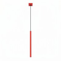 Pendelleuchte Stahl Rot G9 &Oslash;3,5 cm modern rund