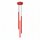 Pendelleuchte Stahl Rot G9 Ø19,5 cm modern rund