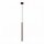 Hängelampe Stahl Braun G9 Ø3,5 cm modern rund