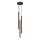 Pendelleuchte Stahl Braun G9 Ø19,5 cm modern rund